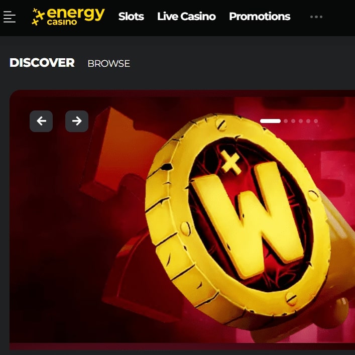 Trzecia przyczyna Energie Casino Coins